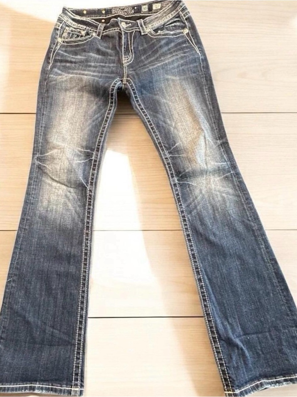Miss Me Dark Wash Flare Jeans